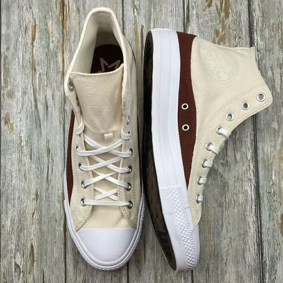 Converse Chuck Taylor All Star Craft Mix Retro Hightop Sneaker Shoes Size 12 - Picture 2 of 13